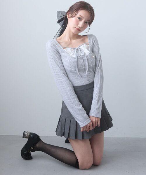 MAJESTIC LEGON / マジェスティックレゴン カチューシャ・カチューム・その他 | パールチュールリボンバレッタ | 詳細6