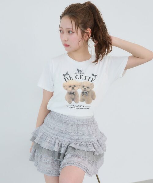 MAJESTIC LEGON / マジェスティックレゴン Tシャツ | Fluffy friendsTシャツ | 詳細10