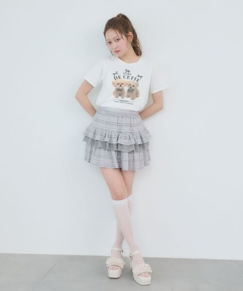 MAJESTIC LEGON / マジェスティックレゴン Tシャツ | Fluffy friendsTシャツ | 詳細5