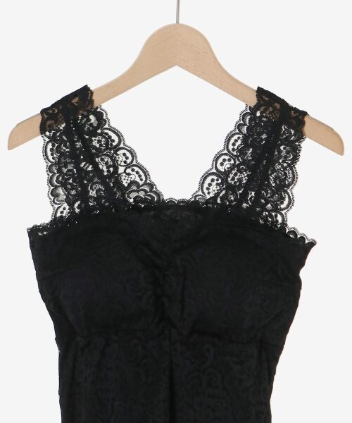 MAJESTIC LEGON / マジェスティックレゴン タンクトップ | カップ付きレースインナー | 詳細8