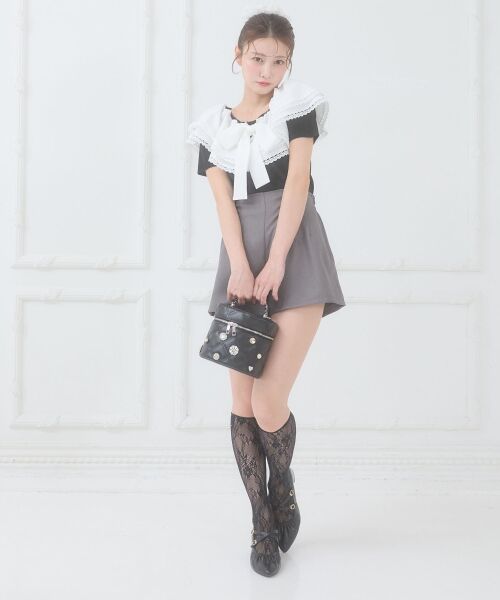 MAJESTIC LEGON / マジェスティックレゴン ニット・セーター | ビッグカラーリボンニット | 詳細13