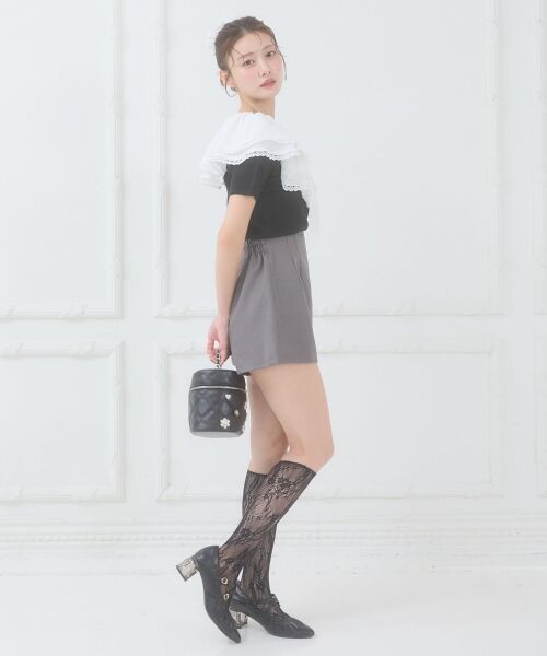 MAJESTIC LEGON / マジェスティックレゴン ニット・セーター | ビッグカラーリボンニット | 詳細15