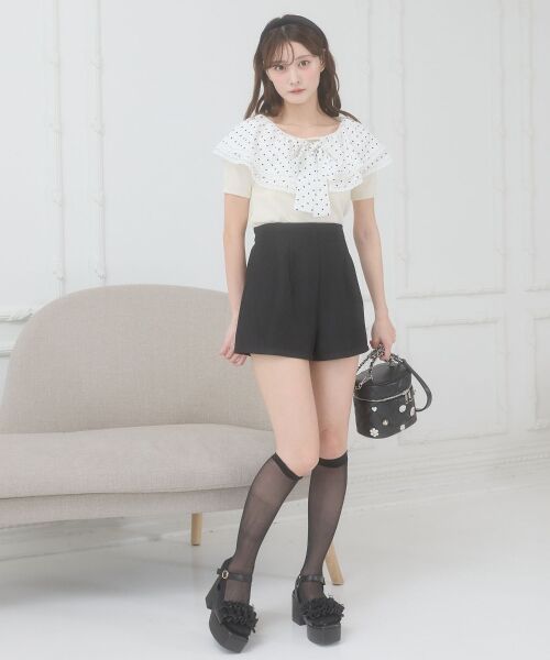 MAJESTIC LEGON / マジェスティックレゴン ニット・セーター | ビッグカラーリボンニット | 詳細2