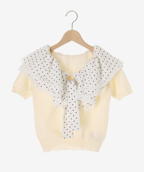 MAJESTIC LEGON / マジェスティックレゴン ニット・セーター | ビッグカラーリボンニット | 詳細23