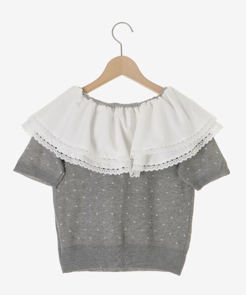 MAJESTIC LEGON / マジェスティックレゴン ニット・セーター | ビッグカラーリボンニット | 詳細26