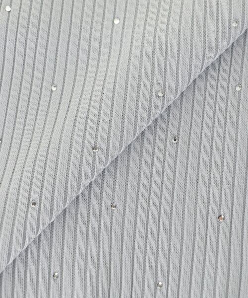 MAJESTIC LEGON / マジェスティックレゴン ニット・セーター | デコルテオープンバイカラーニット | 詳細10