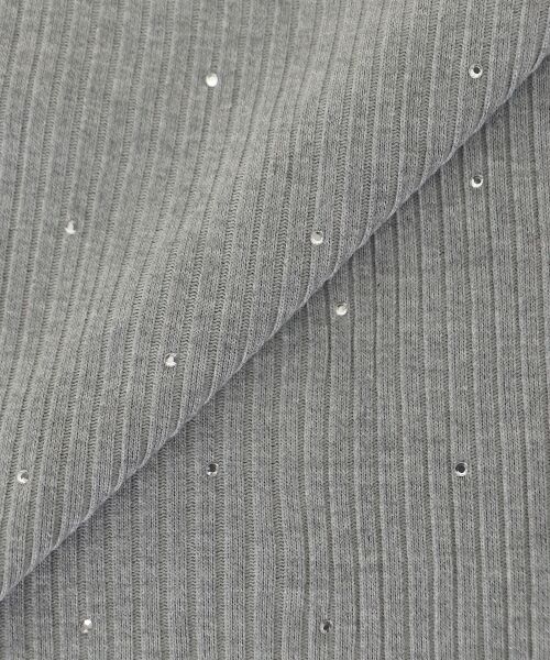 MAJESTIC LEGON / マジェスティックレゴン ニット・セーター | デコルテオープンバイカラーニット | 詳細8