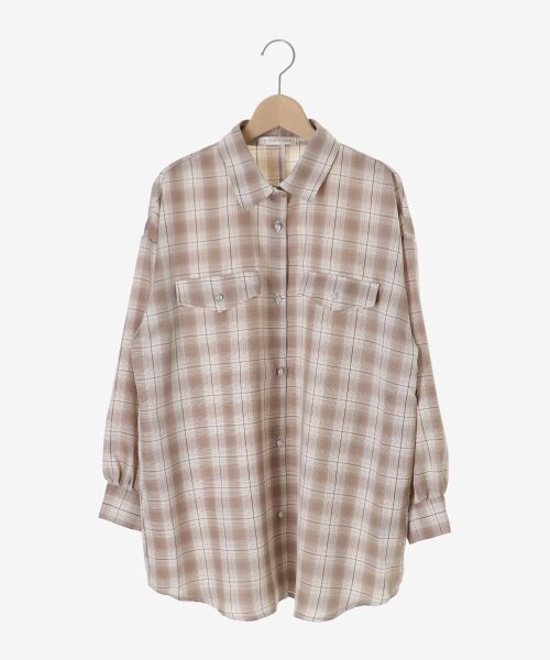 MAJESTIC LEGON / マジェスティックレゴン シャツ・ブラウス | バックスリットオーバーサイズシャツ | 詳細24