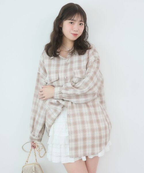 MAJESTIC LEGON / マジェスティックレゴン シャツ・ブラウス | バックスリットオーバーサイズシャツ | 詳細5