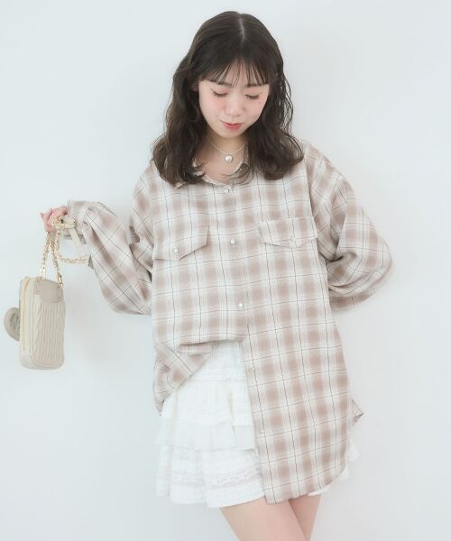 MAJESTIC LEGON / マジェスティックレゴン シャツ・ブラウス | バックスリットオーバーサイズシャツ | 詳細8