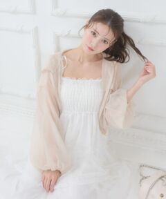 MAJESTIC LEGON / マジェスティックレゴン シャツ・ブラウス | エアリーシアーフードブルゾン