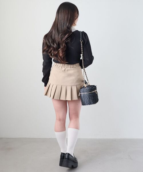 MAJESTIC LEGON / マジェスティックレゴン ミニ・ひざ丈スカート | アソートヘムプリーツミニスカパン | 詳細19