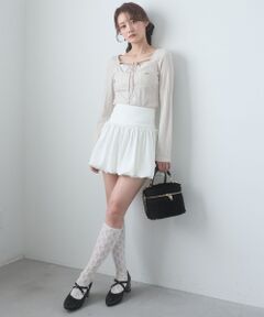 MAJESTIC LEGON / マジェスティックレゴン ミニ・ひざ丈スカート | バルーンミニスカパン