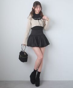 MAJESTIC LEGON / マジェスティックレゴン ミニ・ひざ丈スカート | バルーンミニスカパン