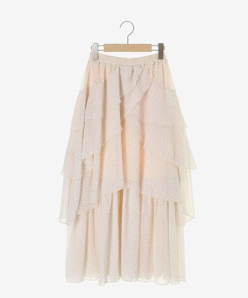 MAJESTIC LEGON / マジェスティックレゴン ロング・マキシ丈スカート | ランダムティアードスカート | 詳細19
