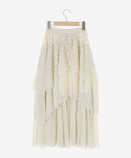 MAJESTIC LEGON / マジェスティックレゴン ロング・マキシ丈スカート | ランダムティアードスカート | 詳細22