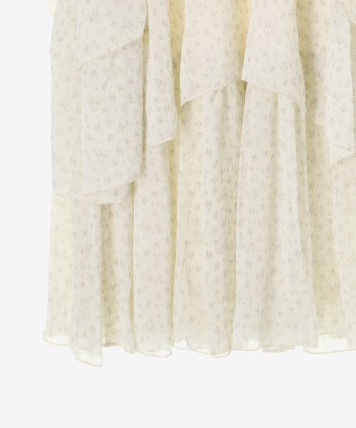 MAJESTIC LEGON / マジェスティックレゴン ロング・マキシ丈スカート | ランダムティアードスカート | 詳細24