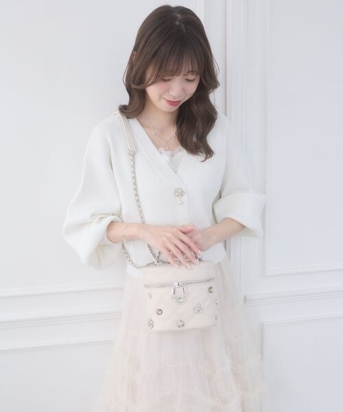 MAJESTIC LEGON / マジェスティックレゴン ロング・マキシ丈スカート | チュールフリルティアードスカート | 詳細16