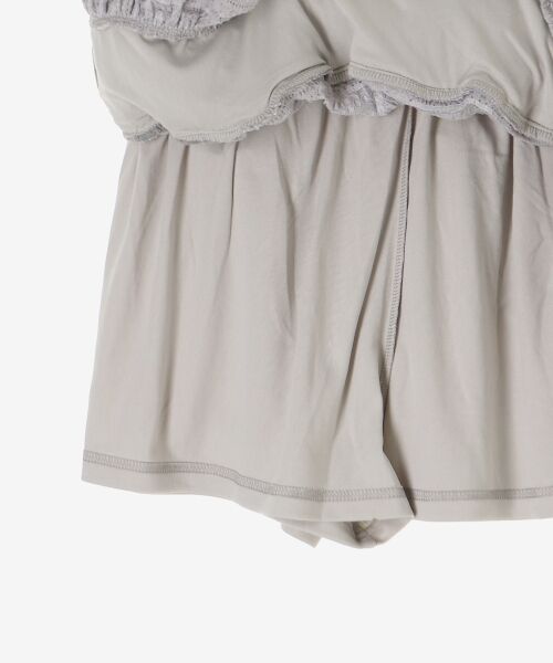 MAJESTIC LEGON / マジェスティックレゴン ミニ・ひざ丈スカート | レースフリルティアードミニスカパン | 詳細20