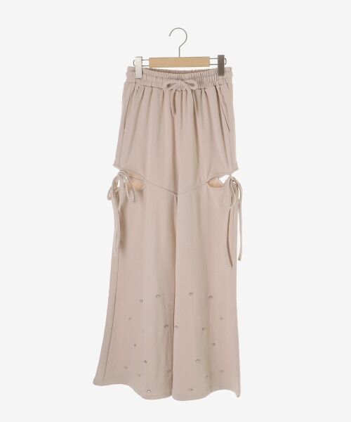 MAJESTIC LEGON / マジェスティックレゴン その他パンツ | スリット入りキラキラスウェットパンツ | 詳細22