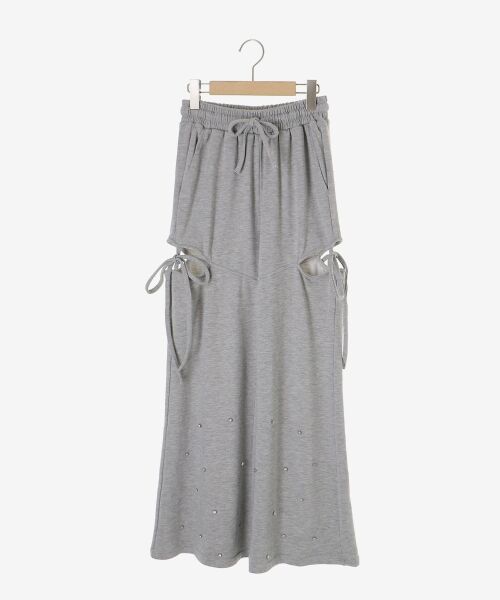 MAJESTIC LEGON / マジェスティックレゴン その他パンツ | スリット入りキラキラスウェットパンツ | 詳細23