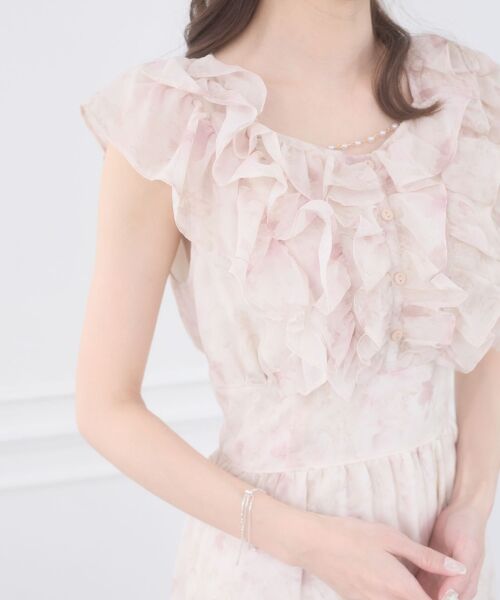 MAJESTIC LEGON / マジェスティックレゴン ロング・マキシ丈ワンピース | バックレースアップマルチwayワンピ | 詳細10