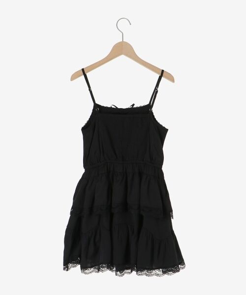 MAJESTIC LEGON / マジェスティックレゴン ミニ丈・ひざ丈ワンピース | レースフリルティアードキャミワンピ | 詳細17