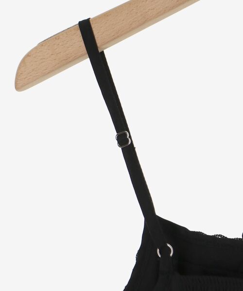 MAJESTIC LEGON / マジェスティックレゴン ミニ丈・ひざ丈ワンピース | レースフリルティアードキャミワンピ | 詳細21