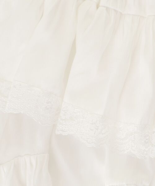 MAJESTIC LEGON / マジェスティックレゴン ミニ丈・ひざ丈ワンピース | レースフリルティアードキャミワンピ | 詳細24