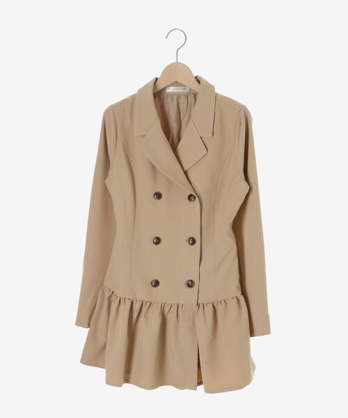 MAJESTIC LEGON / マジェスティックレゴン ミニ丈・ひざ丈ワンピース | レースアップジャケットミニワンピ | 詳細17