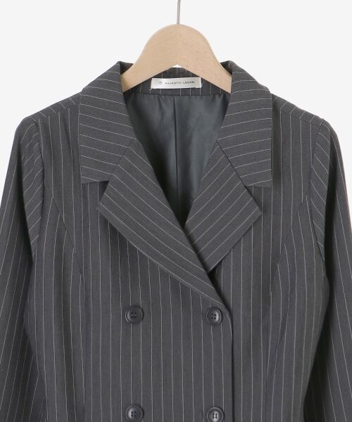 MAJESTIC LEGON / マジェスティックレゴン ミニ丈・ひざ丈ワンピース | レースアップジャケットミニワンピ | 詳細21