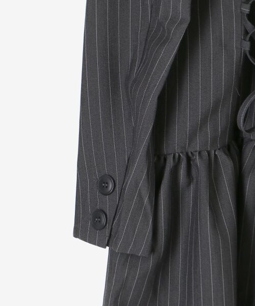 MAJESTIC LEGON / マジェスティックレゴン ミニ丈・ひざ丈ワンピース | レースアップジャケットミニワンピ | 詳細22