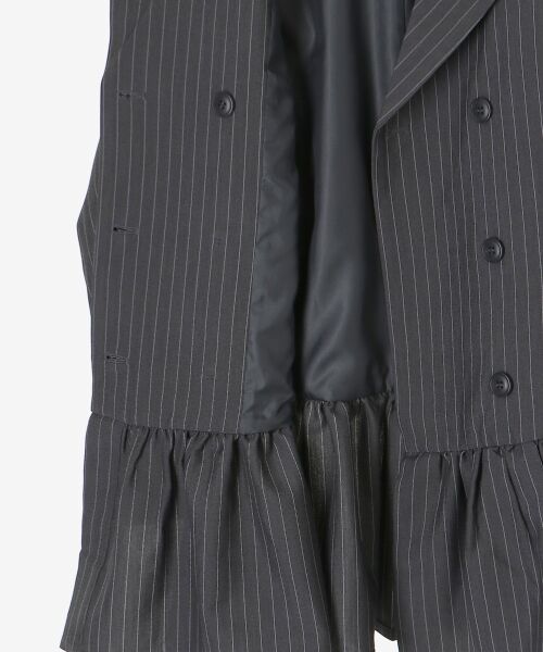 MAJESTIC LEGON / マジェスティックレゴン ミニ丈・ひざ丈ワンピース | レースアップジャケットミニワンピ | 詳細24