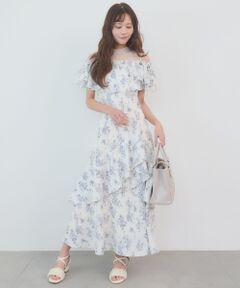 MAJESTIC LEGON / マジェスティックレゴン ミニ丈・ひざ丈ワンピース | ウエストきゅっとオフショルワンピ