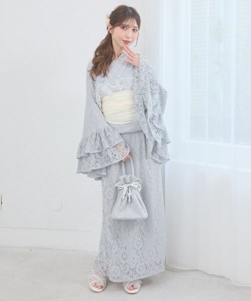 MAJESTIC LEGON / マジェスティックレゴン 着物・浴衣・小物類 | ワンピにもなるレース浴衣セット | 詳細30