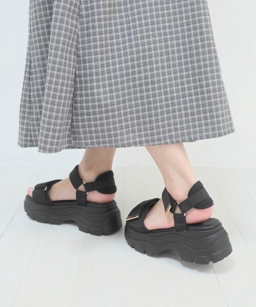 MAJESTIC LEGON / マジェスティックレゴン サンダル | ワイドベルトスポサン | 詳細13