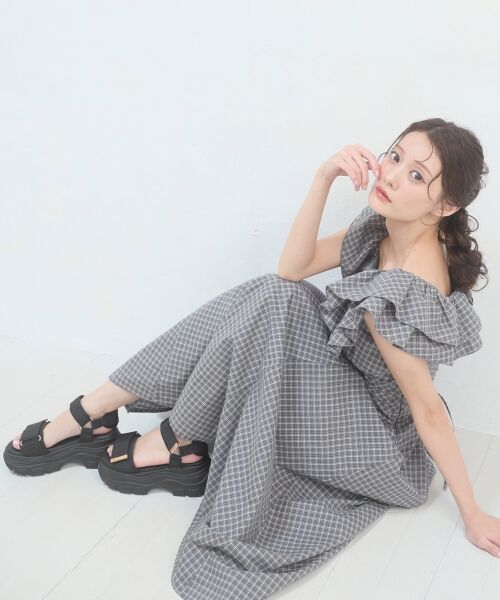 MAJESTIC LEGON / マジェスティックレゴン サンダル | ワイドベルトスポサン | 詳細9