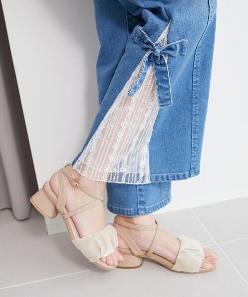 MAJESTIC LEGON / マジェスティックレゴン サンダル | シアーギャザーサンダル | 詳細18