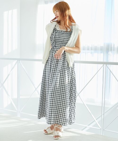 MAJESTIC LEGON / マジェスティックレゴン サンダル | シアーギャザーサンダル | 詳細2