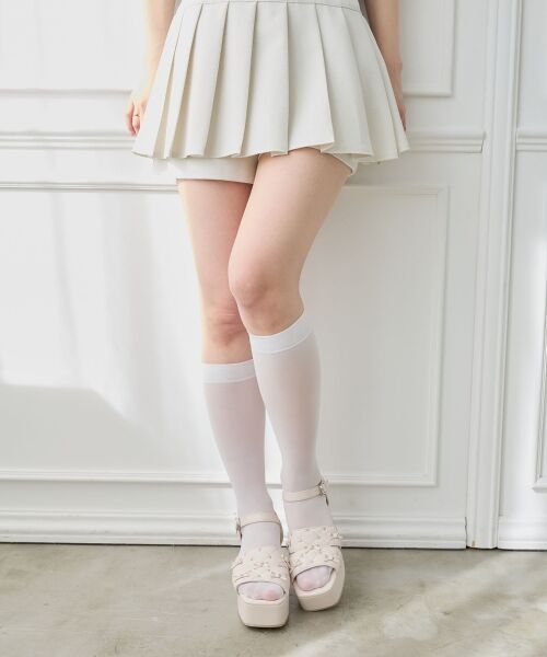 MAJESTIC LEGON / マジェスティックレゴン サンダル | キルティングビジューリボンサンダル | 詳細4