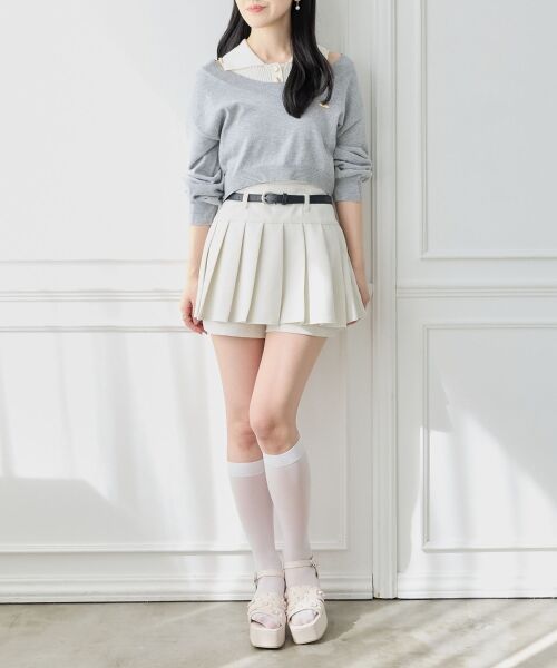 MAJESTIC LEGON / マジェスティックレゴン サンダル | キルティングビジューリボンサンダル | 詳細5