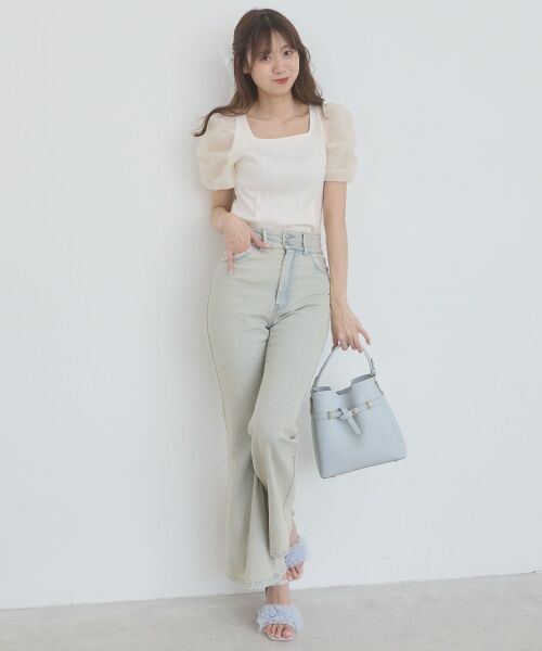 MAJESTIC LEGON / マジェスティックレゴン カットソー | シアースリーブトップス | 詳細1