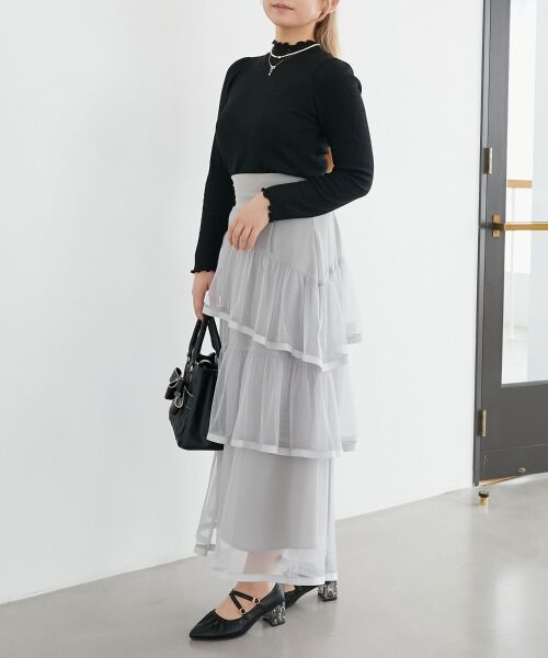 MAJESTIC LEGON / マジェスティックレゴン カットソー | ハイネックパフスリーブトップス | 詳細8