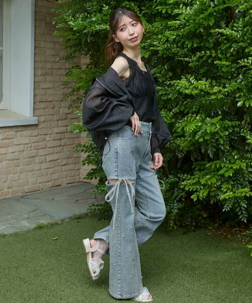 MAJESTIC LEGON / マジェスティックレゴン タンクトップ | レースクロスタンク | 詳細7