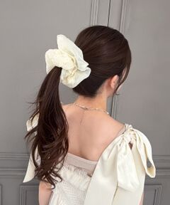 MAJESTIC LEGON / マジェスティックレゴン ヘアゴム・シュシュ | キラキラブルーミングシュシュ