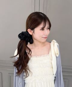 MAJESTIC LEGON / マジェスティックレゴン ヘアゴム・シュシュ | キラキラブルーミングシュシュ