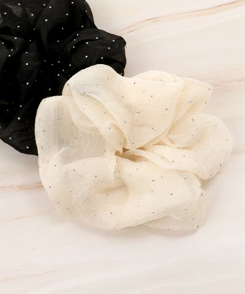 MAJESTIC LEGON / マジェスティックレゴン ヘアゴム・シュシュ | キラキラブルーミングシュシュ | 詳細5