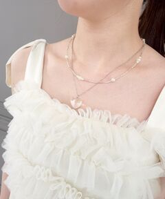 MAJESTIC LEGON / マジェスティックレゴン ネックレス・ペンダント・チョーカー | クリアハートモチーフネックレス