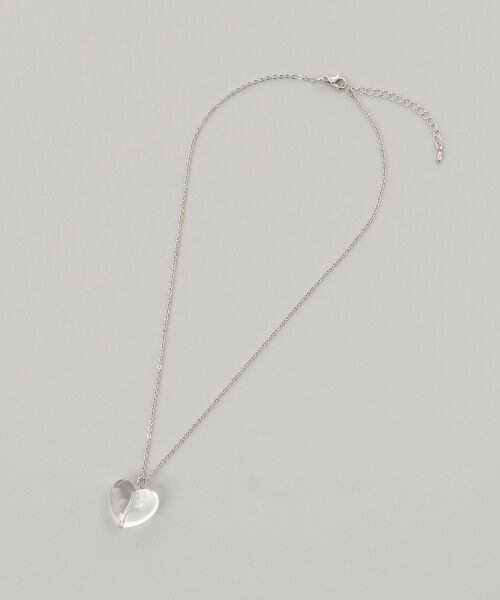 MAJESTIC LEGON / マジェスティックレゴン ネックレス・ペンダント・チョーカー | クリアハートモチーフネックレス | 詳細4
