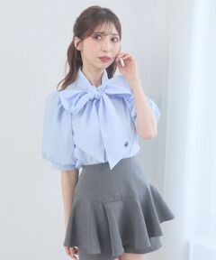 MAJESTIC LEGON / マジェスティックレゴン シャツ・ブラウス | レディボウタイブラウス
